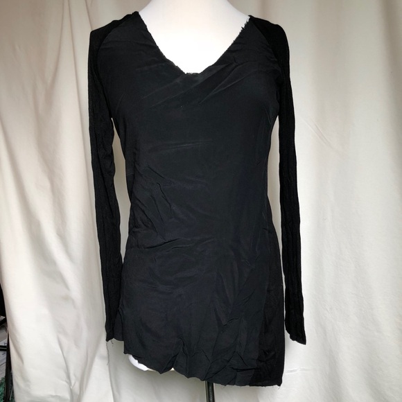 Black long sleeve tunic - Picture 1 of 2